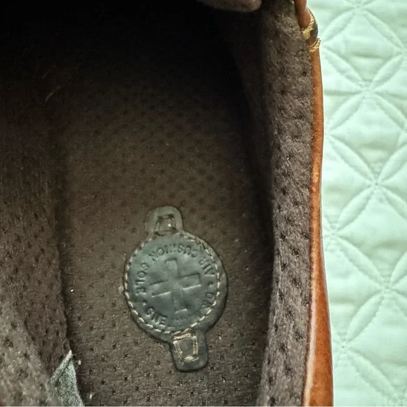 Dr. Martens Perry Oxford Lace Up Brown Leather Shoes Y2K Size 10 Men / 11 Women - Picture 7 of 16